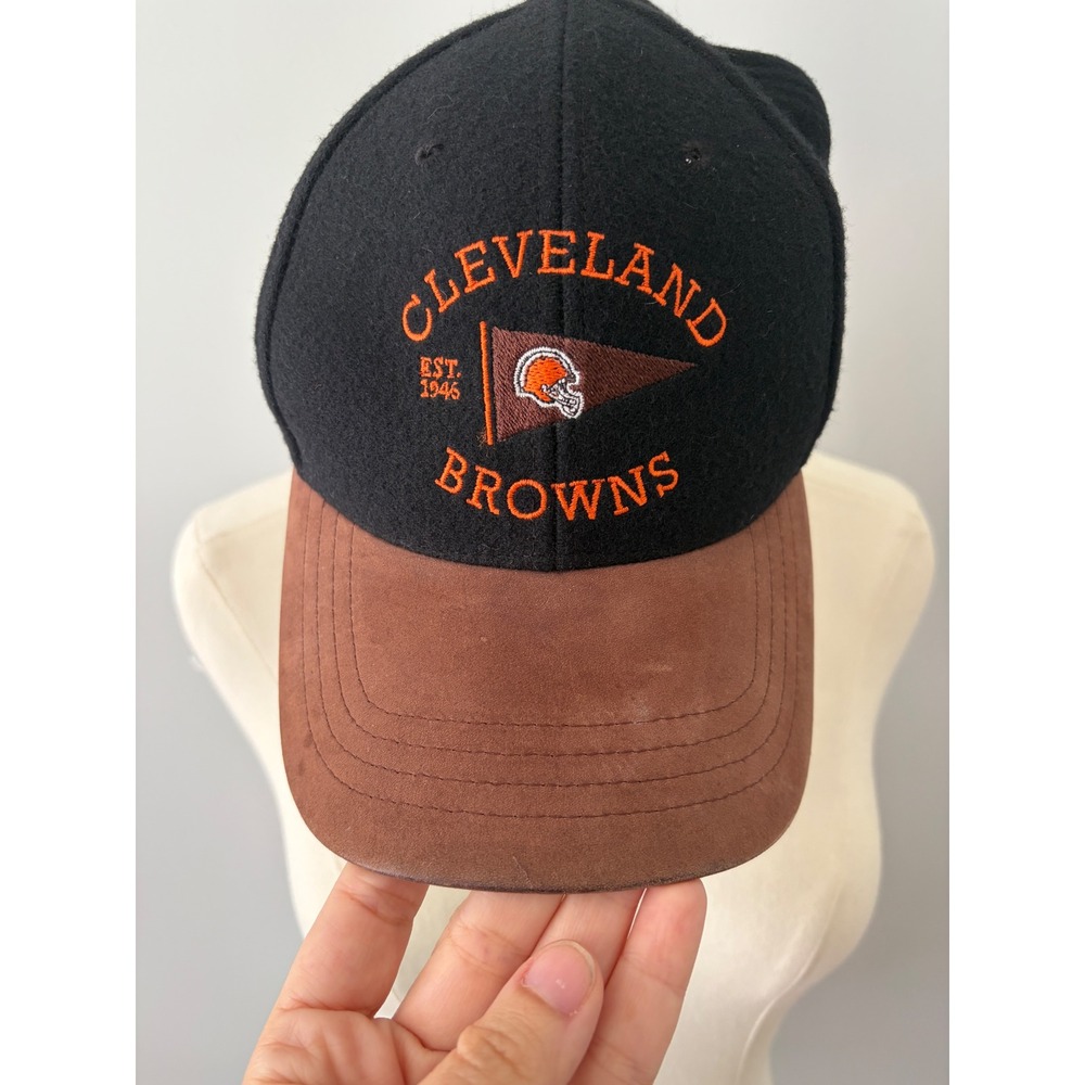 Vtg Cleveland Browns Wool Hat Baseball Cap